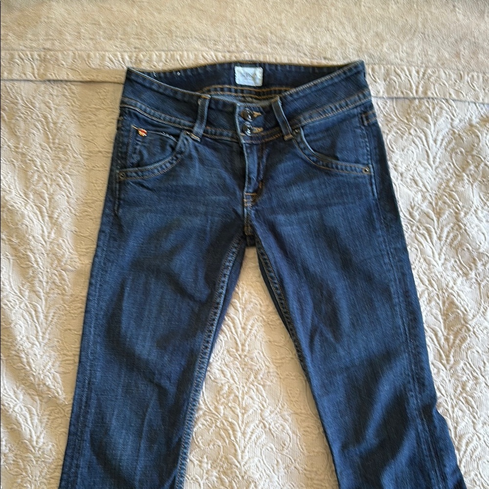 Hudson mid-rise boot cut jeans. Hudson premium denim